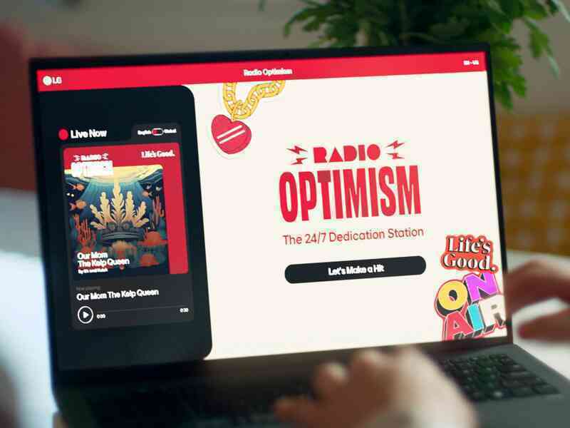 Sáng tạo giai điệu riêng cùng Radio Optimism từ LG