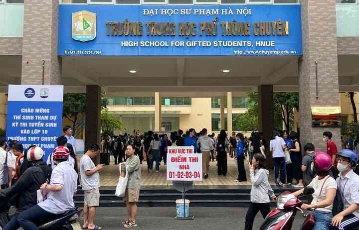 Hơn 5.700 em tranh suất vào lớp 10 THPT chuyên có tỷ lệ 'chọi' cao nhất Hà Nội