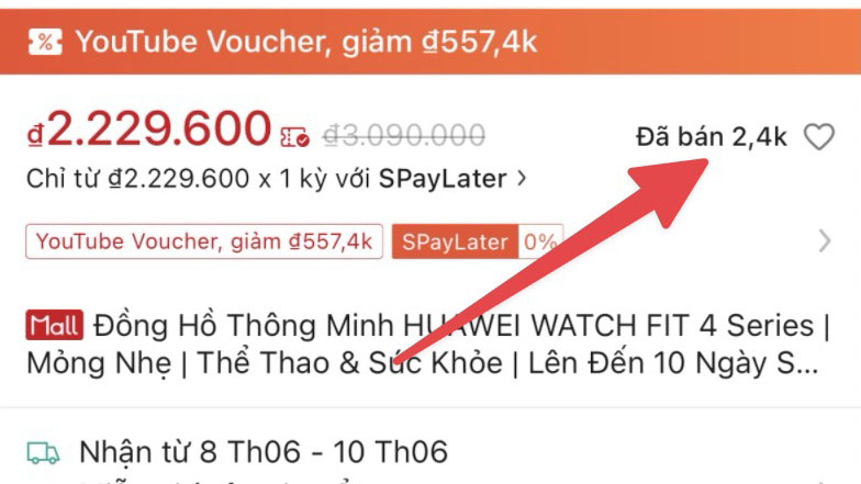 Ảo thật đấy! Huawei Watch Fit 4 vừa ra mắt được 1 tuần đã bán được hàng ngàn đơn trên Shopee, liệu có phải smartwatch “quốc dân”?