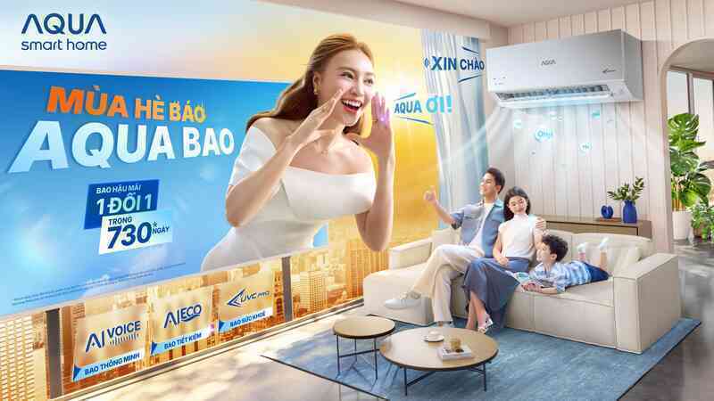 AQUA UV VOICE chinh phục người dùng với công nghệ AI và hậu mãi vượt trội