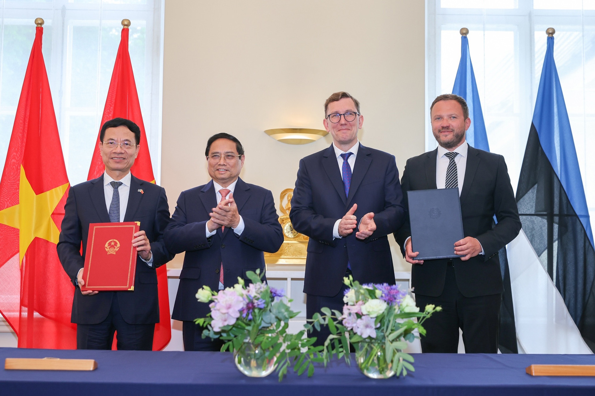 Việt Nam và Estonia tăng cường hợp tác về kinh tế số và chuyển đổi số