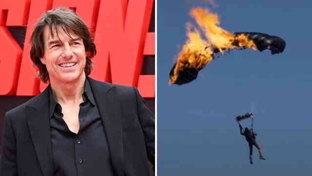 Nhảy khỏi máy bay với chiếc dù bốc cháy, Tom Cruise lập Kỷ lục Guinness