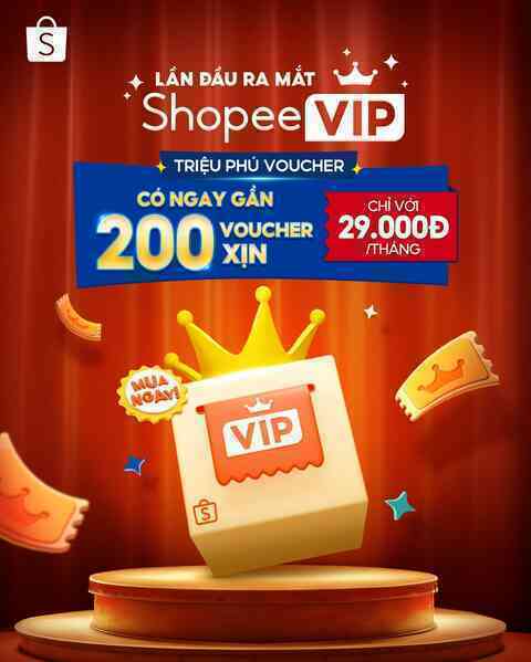 Dùng thử ShopeeVIP - Xu hướng mới của hội mua sắm online
