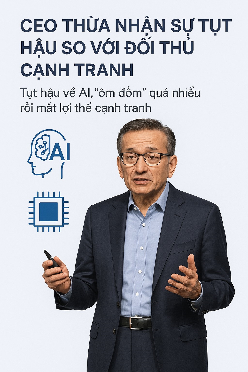 CEO Intel thừa nhận khó khăn: Thua kém về AI, không còn thuộc top 10 công ty bán dẫn, sa thải nhiều nhân sự