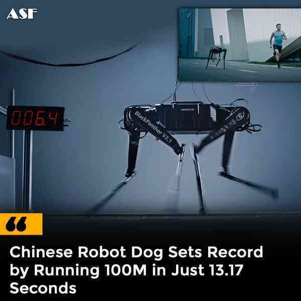 Chó robot của Trung Quốc chạy 100m chỉ mất 13 giây, vượt xa Boston Dynamics và thách thức kỷ lục thế giới!