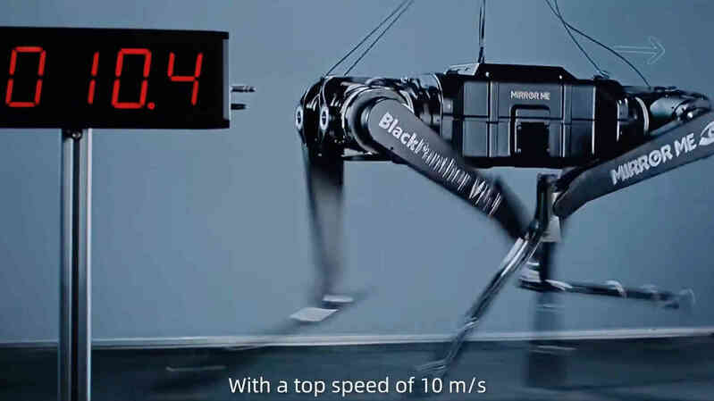 Chó robot của Trung Quốc chạy 100m chỉ mất 13 giây, vượt xa Boston Dynamics và thách thức kỷ lục thế giới!- Ảnh 2.
