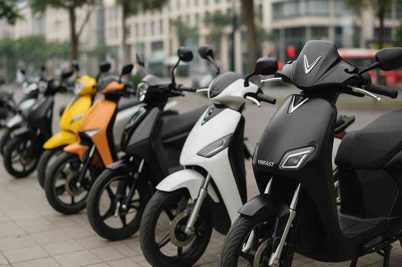 "Miếng bánh" thị phần xe máy điện đang nằm trong tay ông lớn nào: 10 xe bán ra có hơn 4 xe của VinFast, Honda và Yamaha rục rịch tung sản phẩm mới