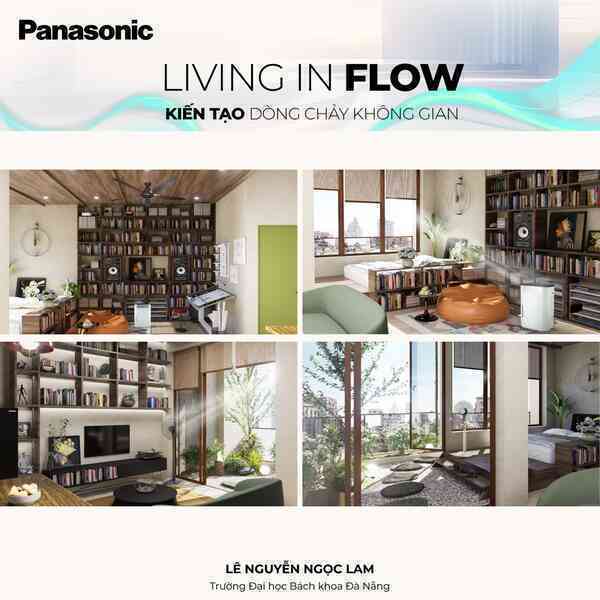 Các tác phẩm xuất sắc tại Cuộc thi thiết kế nội thất Panasonic “Living in Flow” - 2