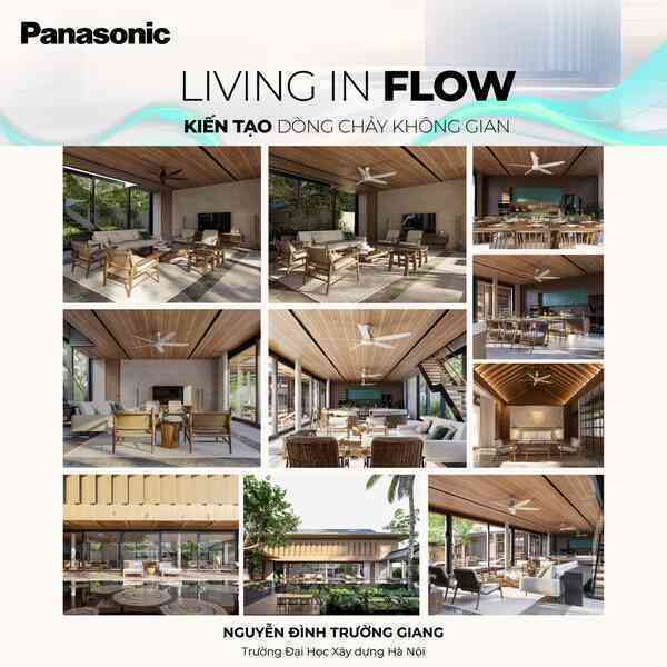 Các tác phẩm xuất sắc tại Cuộc thi thiết kế nội thất Panasonic “Living in Flow” - 3