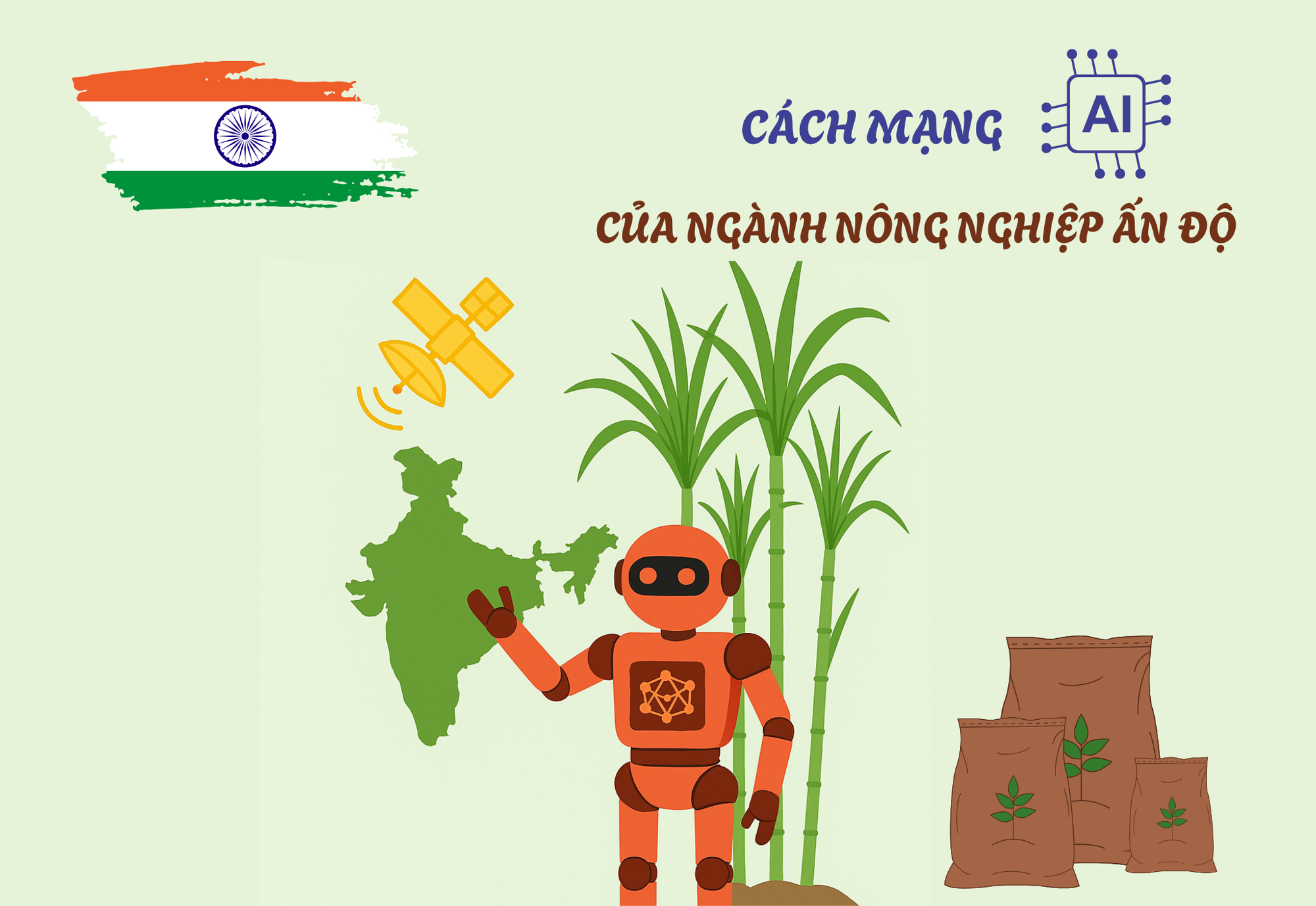 Khi loại nông sản tỷ đô của Ấn Độ gặp khó: AI, dữ liệu vệ tinh, cảm biến đất, máy bay không người lái lập tức vào cuộc