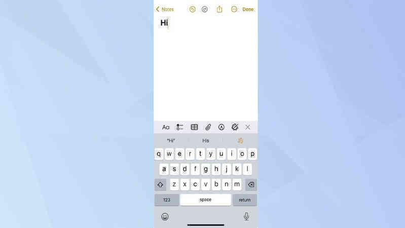 Cách nhắn tin bí mật qua ứng dụng Ghi chú trên iPhone