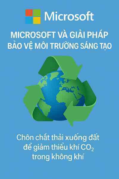 Microsoft chi tận 1.7 tỷ đô để... chôn chất thải xuống đất, mục đích để làm gì?