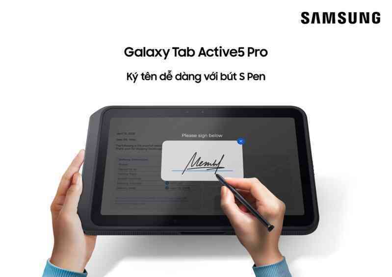 Samsung góp phần thúc đẩy chuyển đổi số ngành bán lẻ với Galaxy XCover7 Pro và Tab Active5 Pro - 3