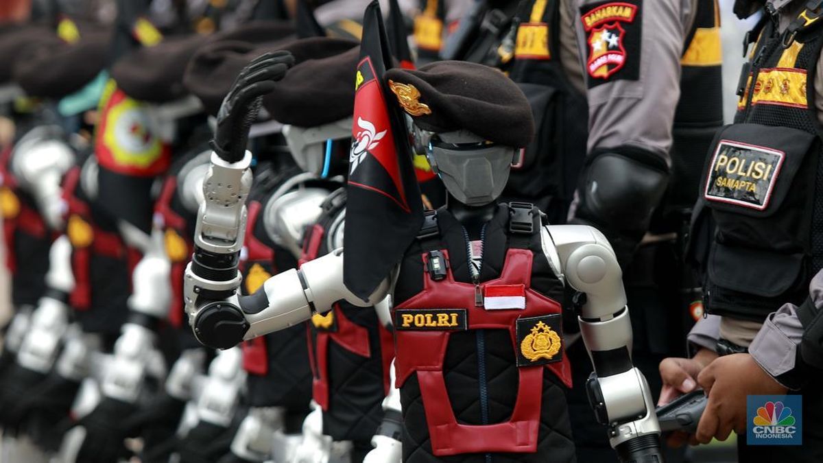 Indonesia ra quân robot cảnh sát nhưng vẫn cần người thật đứng gần điều khiển