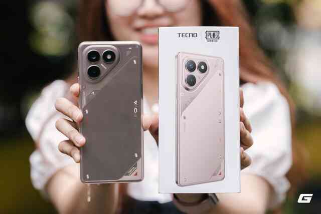 Tecno ra mắt điện thoại chuyên PUBG Mobile: Pin 7.000mAh, tản nhiệt lớn, kháng nước IP64, giá từ 3,99 triệu đồng