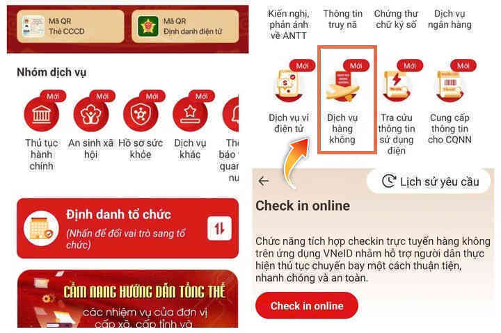 Tính năng trên VNeID hành khách đi máy bay nên biết sớm