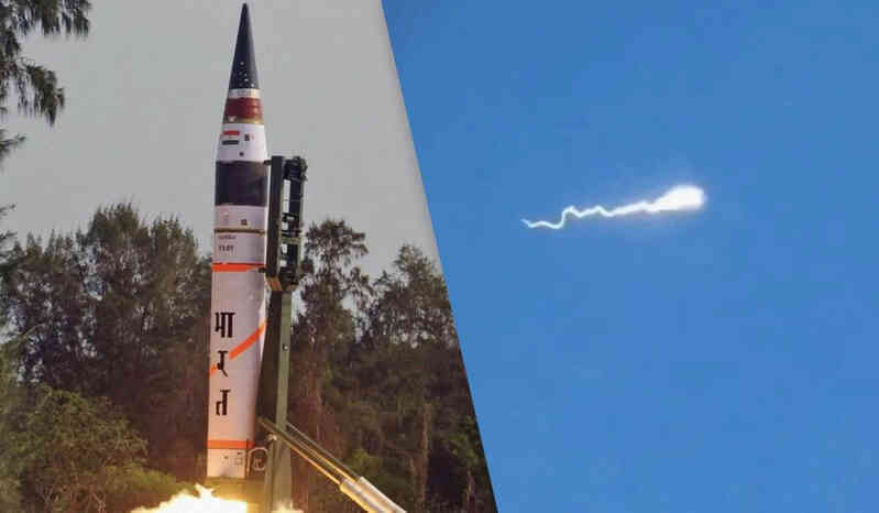 Tên lửa Ấn Độ Agni 5.jpg