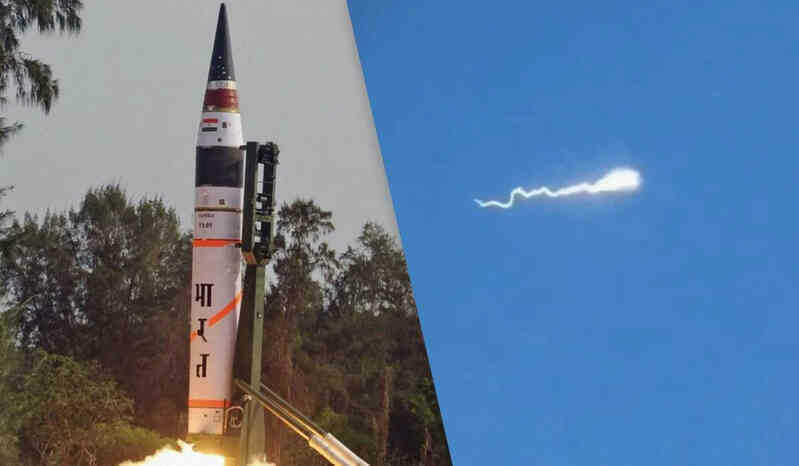 Tên lửa Ấn Độ Agni 5.jpg