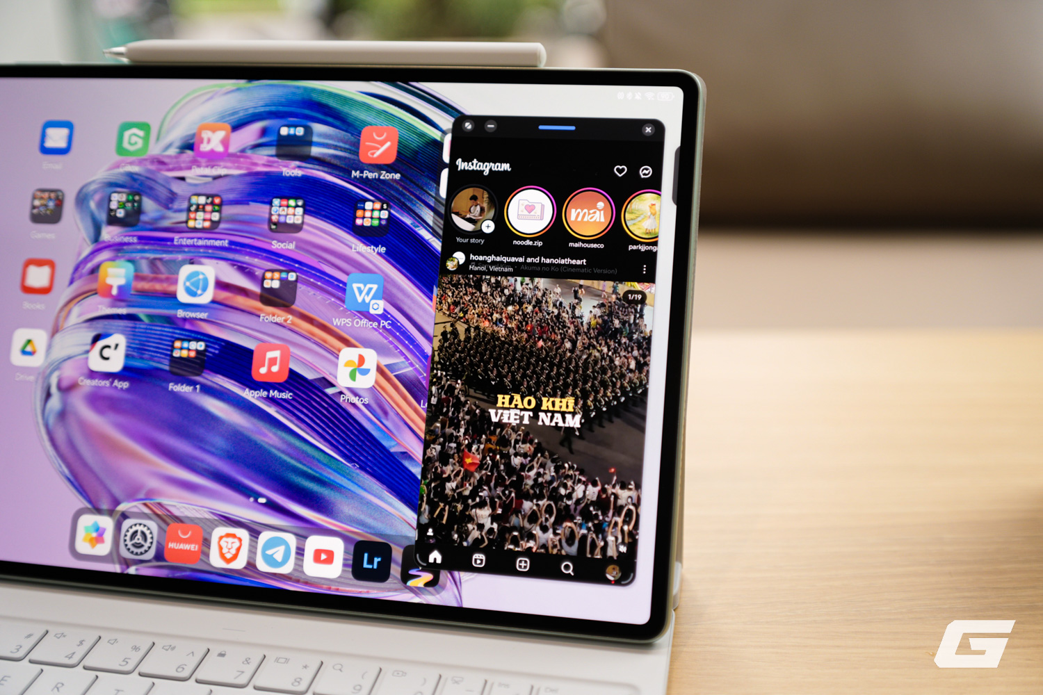 Đây là iPad Pro của Huawei: Màn Tandem OLED đẹp mê, cứng - mềm đều "ngon", giá 20 triệu tặng bao da bàn phím và bút- Ảnh 14.