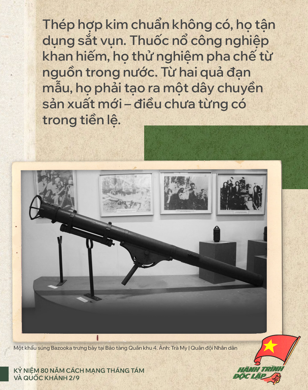 Manh mối từ khẩu bazooka, 2 quả đạn và kỳ tích vũ khí “Made by Vietnam” bắn cháy xe tăng Pháp- Ảnh 4. Manh mối từ khẩu bazooka, 2 quả đạn và kỳ tích vũ khí “Made by Vietnam” bắn cháy xe tăng Pháp- Ảnh 4.