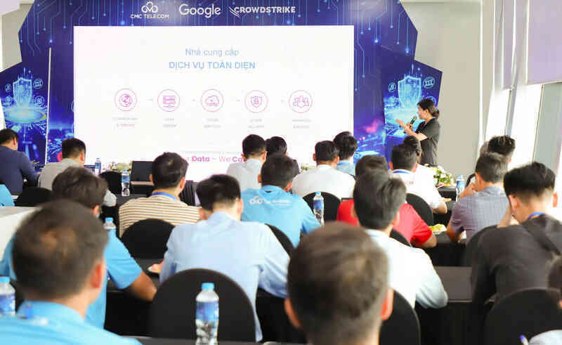 CMC Telecom cùng Google, CrowdStrike tổ chức hội thảo an ninh mạng ứng dụng AI