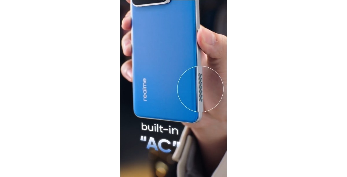 Điện thoại pin 10.000mAh của realme có cả quạt tản nhiệt