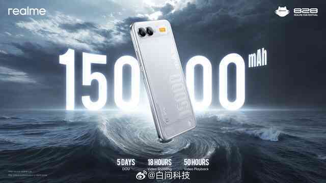 realme giới thiệu concept điện thoại pin 15.000mAh: Thiết kế đẹp mỏng nhẹ, dùng cả tuần không cần sạc- Ảnh 1. realme giới thiệu concept điện thoại pin 15.000mAh: Thiết kế đẹp mỏng nhẹ, dùng cả tuần không cần sạc- Ảnh 1.