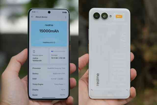 realme giới thiệu concept điện thoại pin 15.000mAh: Thiết kế đẹp mỏng nhẹ, dùng cả tuần không cần sạc- Ảnh 2. realme giới thiệu concept điện thoại pin 15.000mAh: Thiết kế đẹp mỏng nhẹ, dùng cả tuần không cần sạc- Ảnh 2.