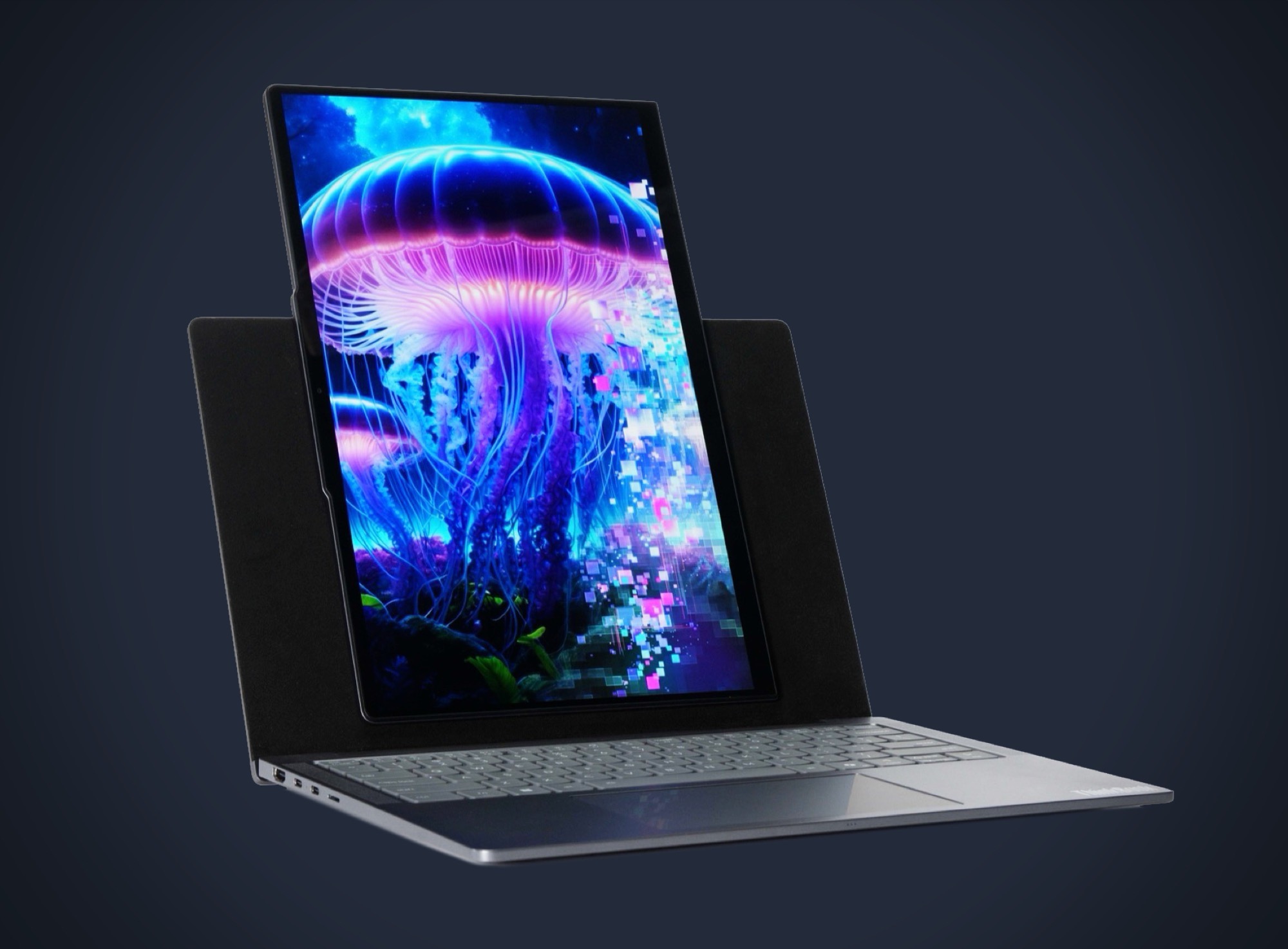 Lenovo sắp ra mắt laptop màn hình xoay dọc và tách rời