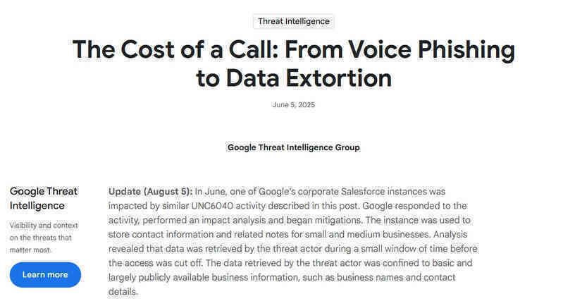 Google thừa nhận bị đánh cắp dữ liệu