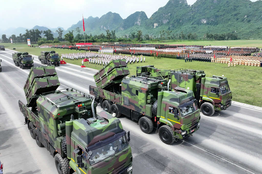 Những khí tài 'khủng' nhất của Viettel tham gia diễu binh A80
