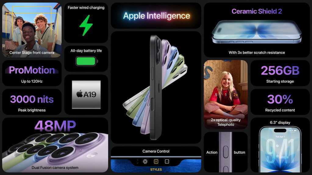 Apple công bố iPhone 17, iPhone Air, AirPods Pro 3 và loạt Apple Watch mới