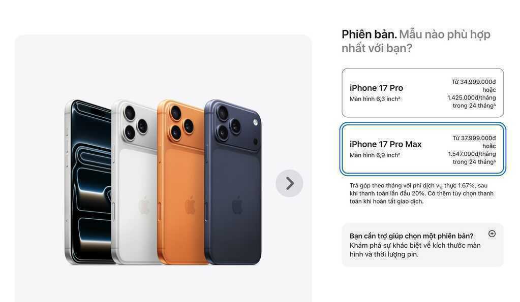 Đây là giá bán 4 mẫu iPhone 17 vừa ra mắt: Không còn bản 128GB nào nữa, giá Pro Max chạm 38 triệu, mở bán từ 19/9