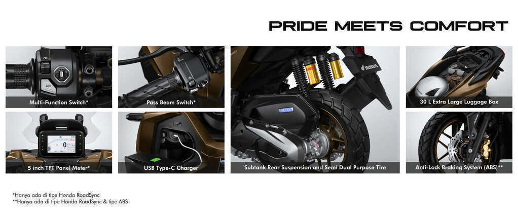 Mẫu xe tay ga mới của nhà Honda được trang bị hệ thống kết nối điện thoại thông minh, cụm đồng hồ TFT và cổng USB-C!- Ảnh 5.