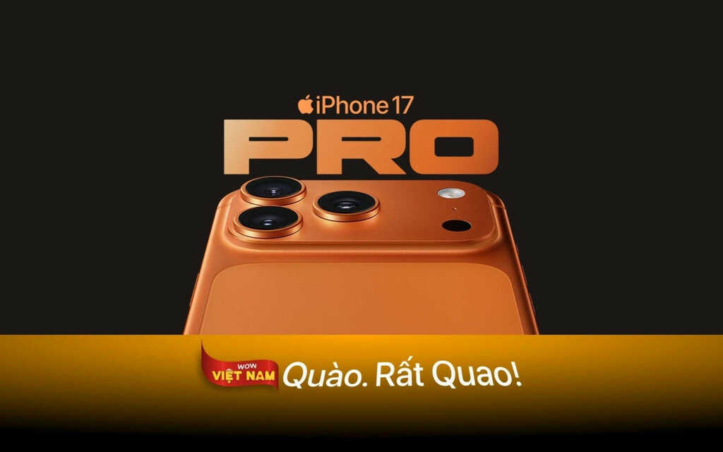 Đặt trước iPhone 17 Series và iPhone Air với loạt ưu đãi từ Thế Giới Di Động