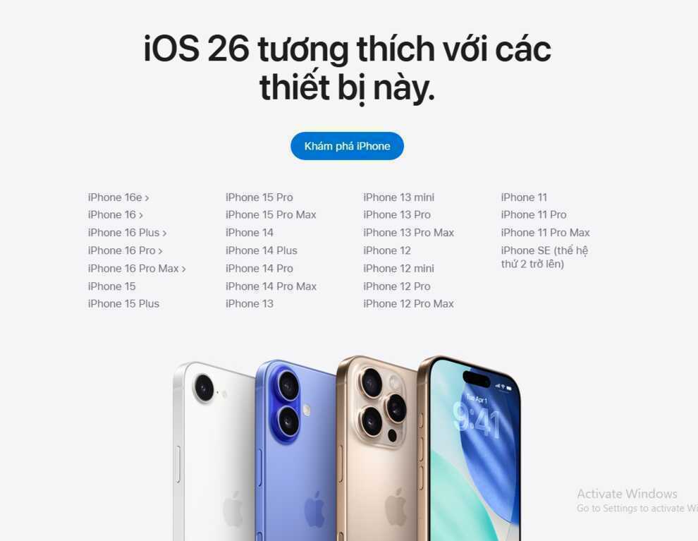 iOS 26 chính thức phát hành: Bản cập nhật iPhone lớn nhất kể từ năm 2013