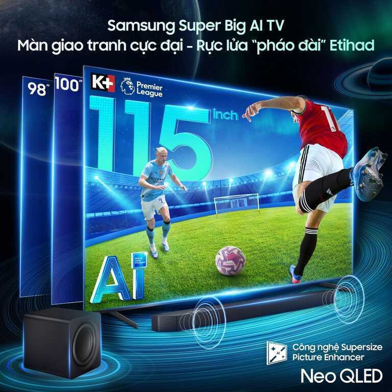 Samsung AI TV - Màn hình cực đại cho mọi giải đấu thể thao - 2