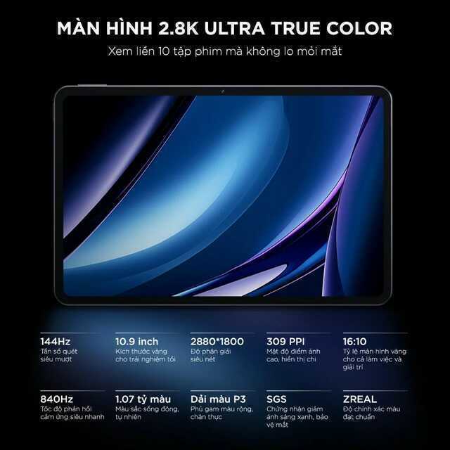 Nubia Pad Pro 2025 - Đột phá công nghệ với sức mạnh Snapdragon 8 Gen 3 - Ảnh 3.