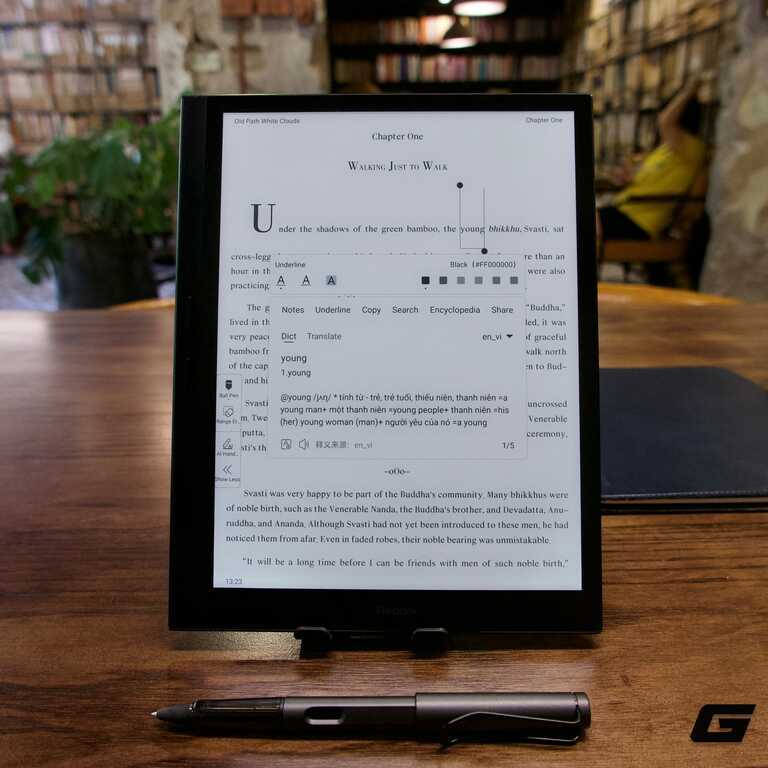 Trên tay máy đọc sách iReader Smart X3: Màn hình lớn 10,65 inch nhưng chỉ mỏng 5,6 mm- Ảnh 6.