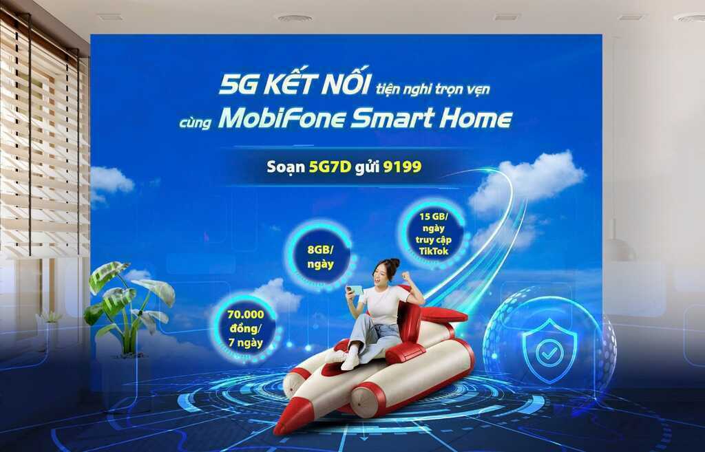 MobiFone SmartHome ứng dụng 5G và IoT nâng tầm mô hình nhà thông minh