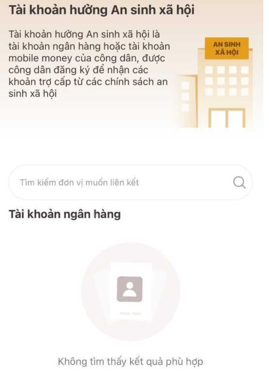 Cách xử lý lỗi tài khoản an sinh xã hội không hiện ngân hàng để nhận 100K quà 2/9