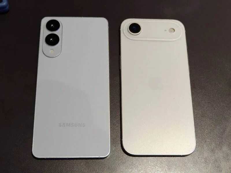 Lộ ảnh iPhone 17 Air đọ độ mỏng với Galaxy S25 Edge