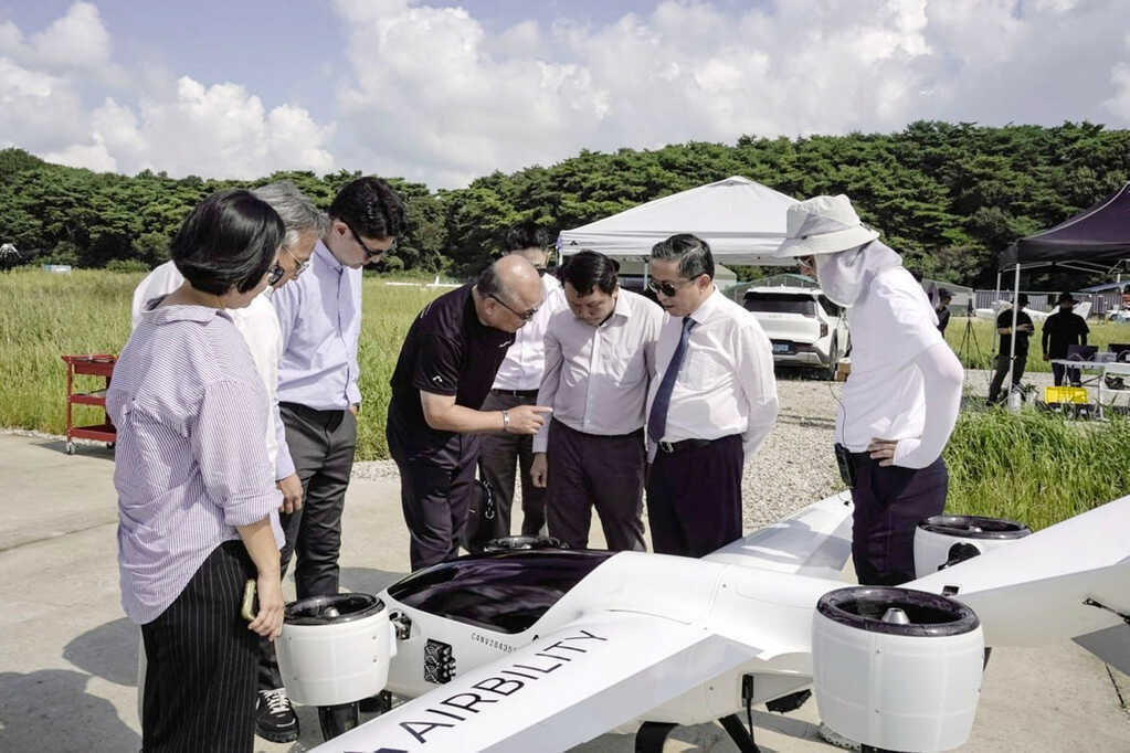 UAV của CT Group bay thử tại sân bay Boryeong trước khi 5.000 chiếc được xuất sang Hàn Quốc