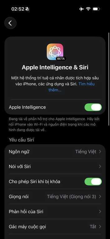 Apple phát hành iOS 26.1 beta, hỗ trợ tiếng Việt cho Apple Intelligence- Ảnh 2.