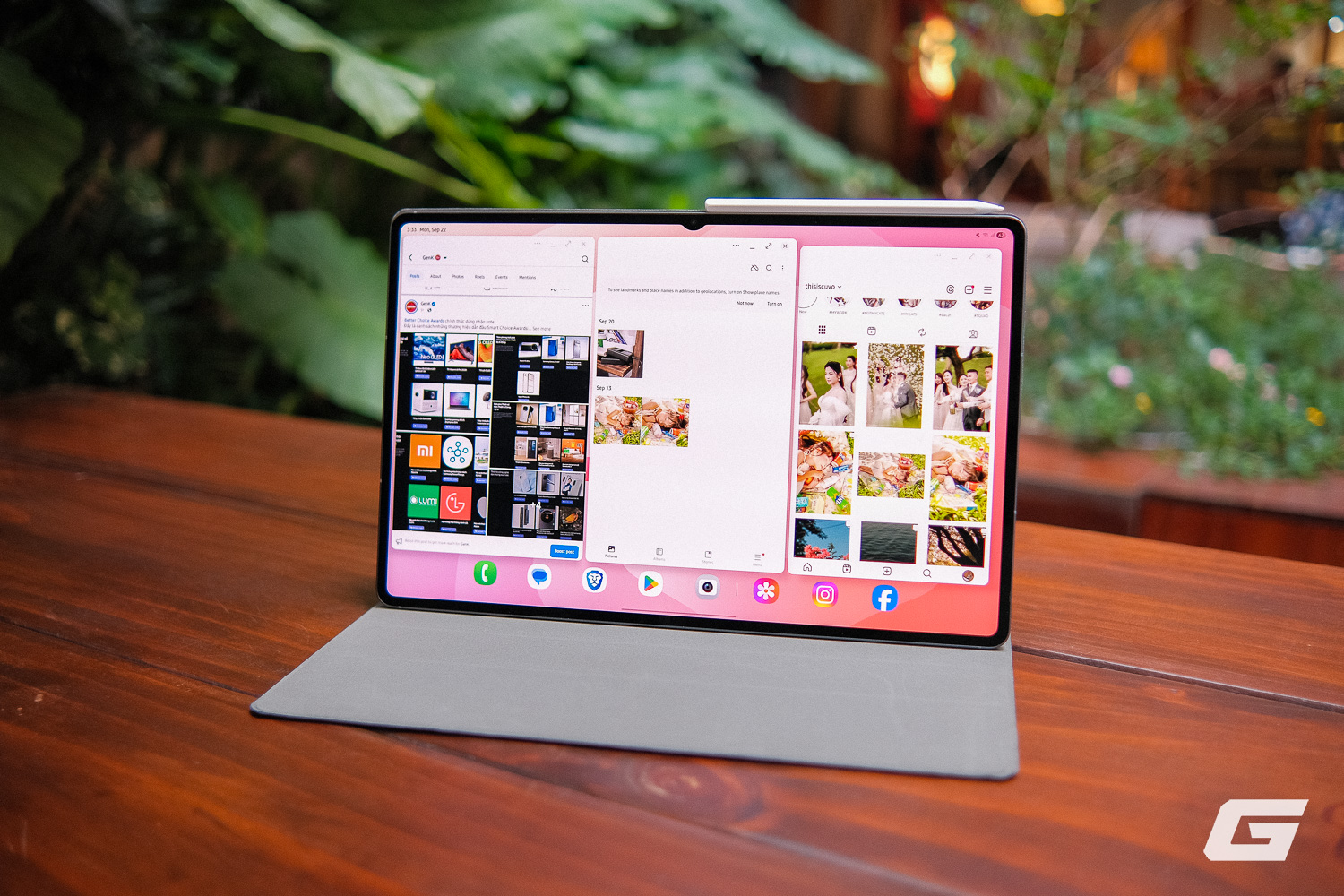 Trên tay Samsung Galaxy Tab S11 Ultra: Màn hình 14.6 inch siêu đẹp, thiết kế mỏng nhẹ, pin lớn và DeX mới nâng cấp- Ảnh 18. Trên tay Samsung Galaxy Tab S11 Ultra: Màn hình 14.6 inch siêu đẹp, thiết kế mỏng nhẹ, pin lớn và DeX mới nâng cấp- Ảnh 18.