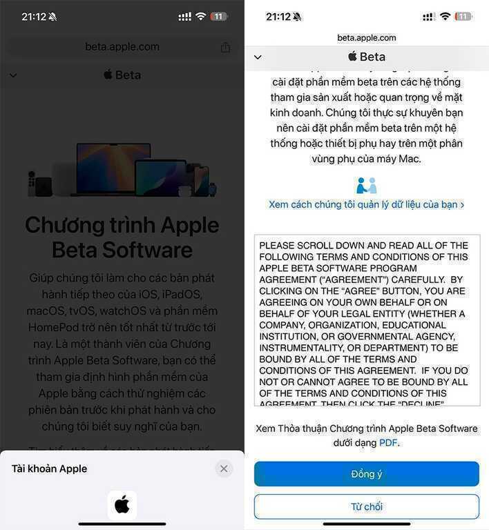 Cách cập nhật iOS 26.1 Beta để sử dụng Apple Intelligence tiếng Việt - 1