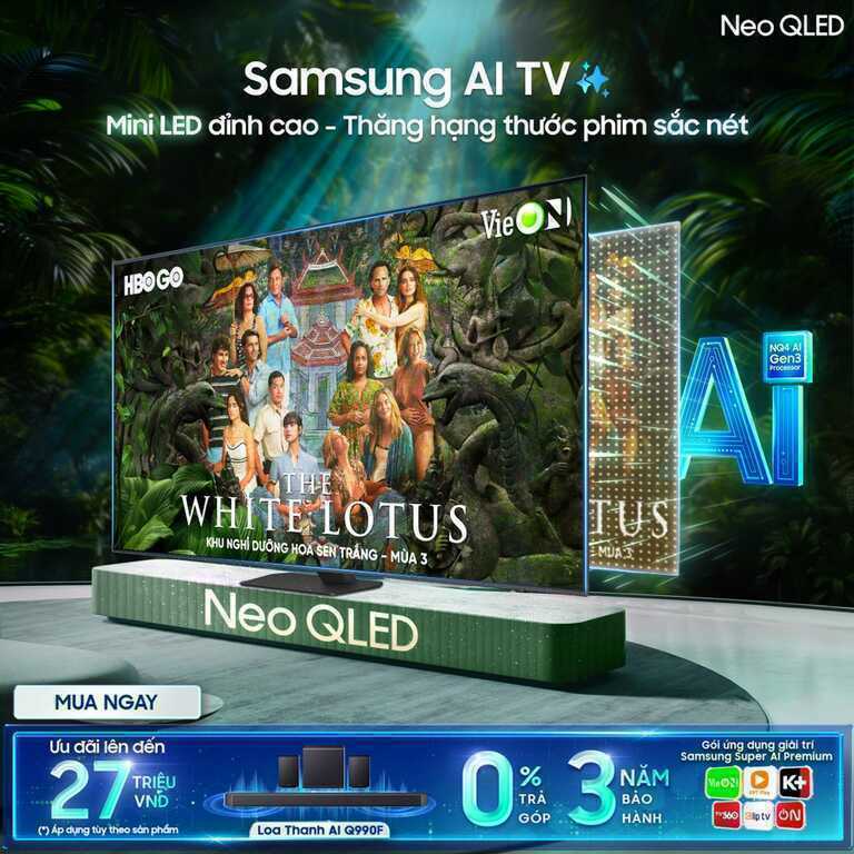 Samsung AI TV 2025 nâng cao trải nghiệm người dùng - 1