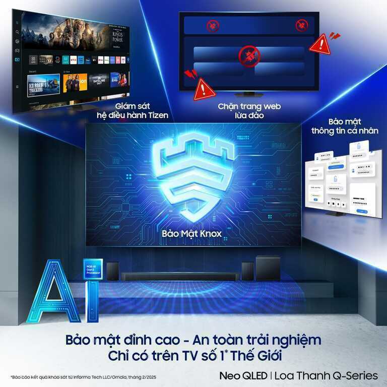 Samsung AI TV 2025 nâng cao trải nghiệm người dùng - 4