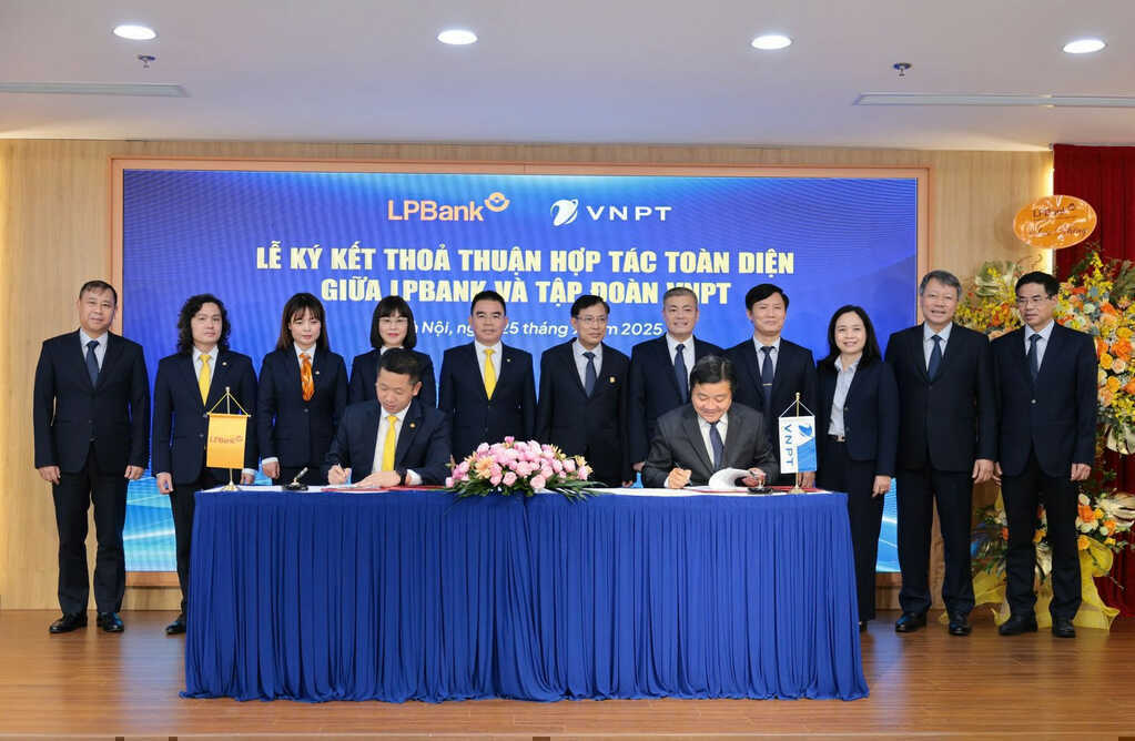 VNPT và LPBank hợp tác thúc đẩy chuyển đổi số và phát triển bền vững