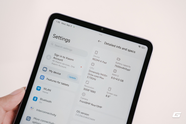 Trên tay "iPad mini" của Xiaomi: Nhỏ gọn, hiệu năng cực mạnh, có màn hình 165Hz siêu mượt, giá chỉ 10 triệu đồng nhưng trải nghiệm vẫn không bằng "Táo"- Ảnh 15. Trên tay "iPad mini" của Xiaomi: Nhỏ gọn, hiệu năng cực mạnh, có màn hình 165Hz siêu mượt, giá chỉ 10 triệu đồng nhưng trải nghiệm vẫn không bằng "Táo"- Ảnh 15.